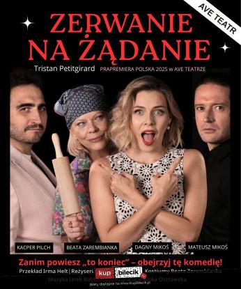 Sanok Wydarzenie Spektakl Dagny Mikoś, Beata Zarembianka, Mateusz Mikoś, Kacper Pilch